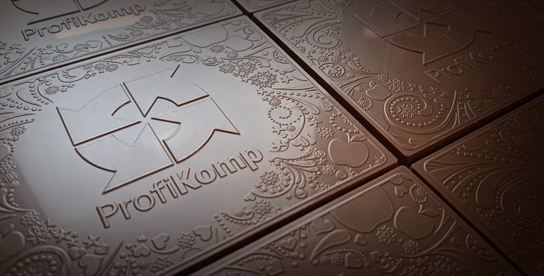 profikomp web céges csokoládé