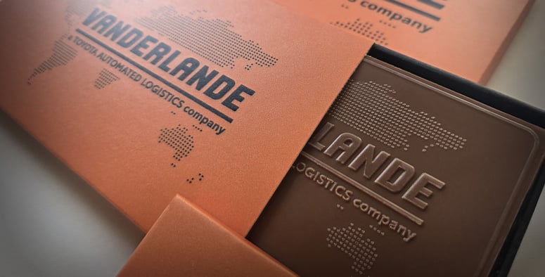 vanderlande 1 céges csokoládé